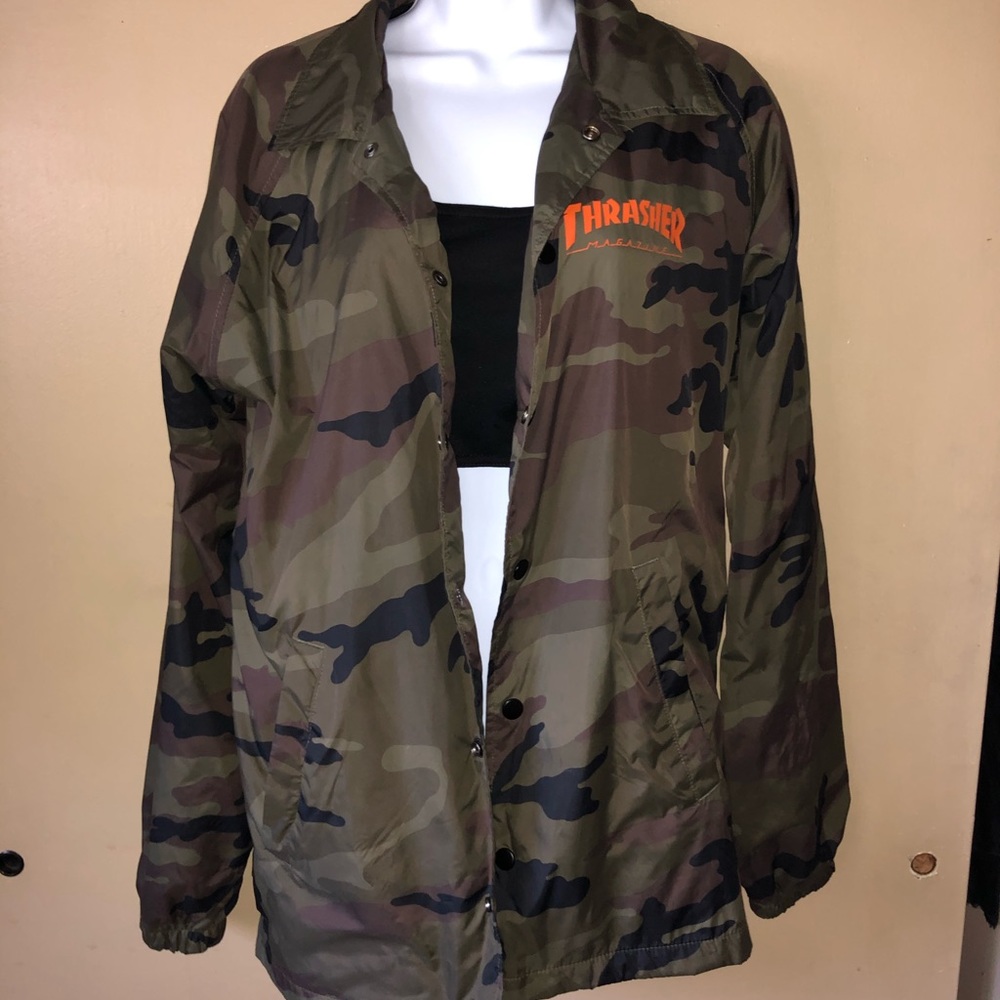 Camo Thrasher Windbreaker